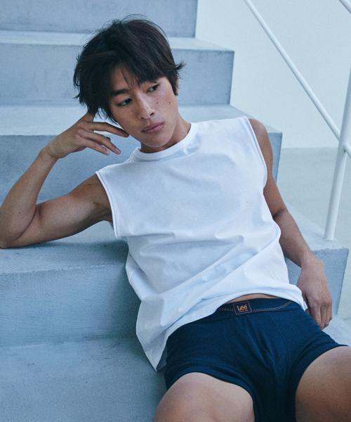 

[Lee Bodywear] Фирменные плавки Lazy S [Доставка из Кореи] 100% Оригинал Navy - 95