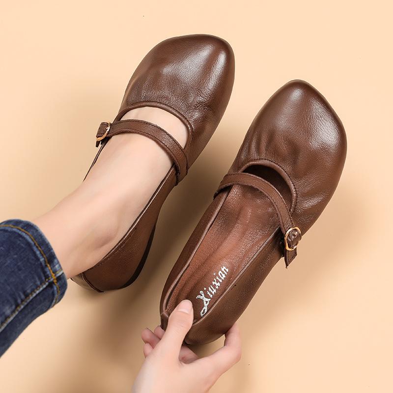 Rubber Band Bottom Soft Surface Antiskid Women 'S Shoes