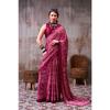 Elegance defined — draped in timeless grace with a floral & geometric printed saree that speaks style in every fold.