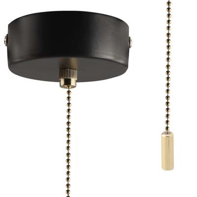 Pull Cord Light Switch With 150cm Chain Lamp Pull Cord Switch Bathroom Ceiling Light Lamp Pendant Light Pull Cord Switch