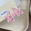 2pcs Candy Color Metal Star Hair Side Clips Hairpins Girls Sweet Colorful Barrettes for Baby Cute Children Styling Accessories