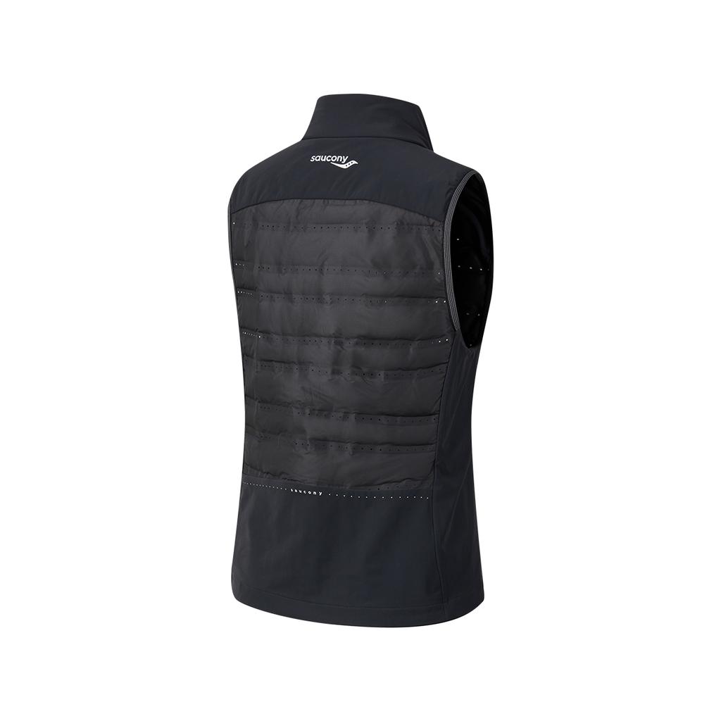Saucony Zip-Fit Stand Collar Vest Women vest Black SC1240030A-BK01