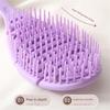 Scalp Massage Comb, Hollow Comb, Anti-static, Wet and Dry Hair Comb, Hair Dryer Comb, Beauty Styling Tool