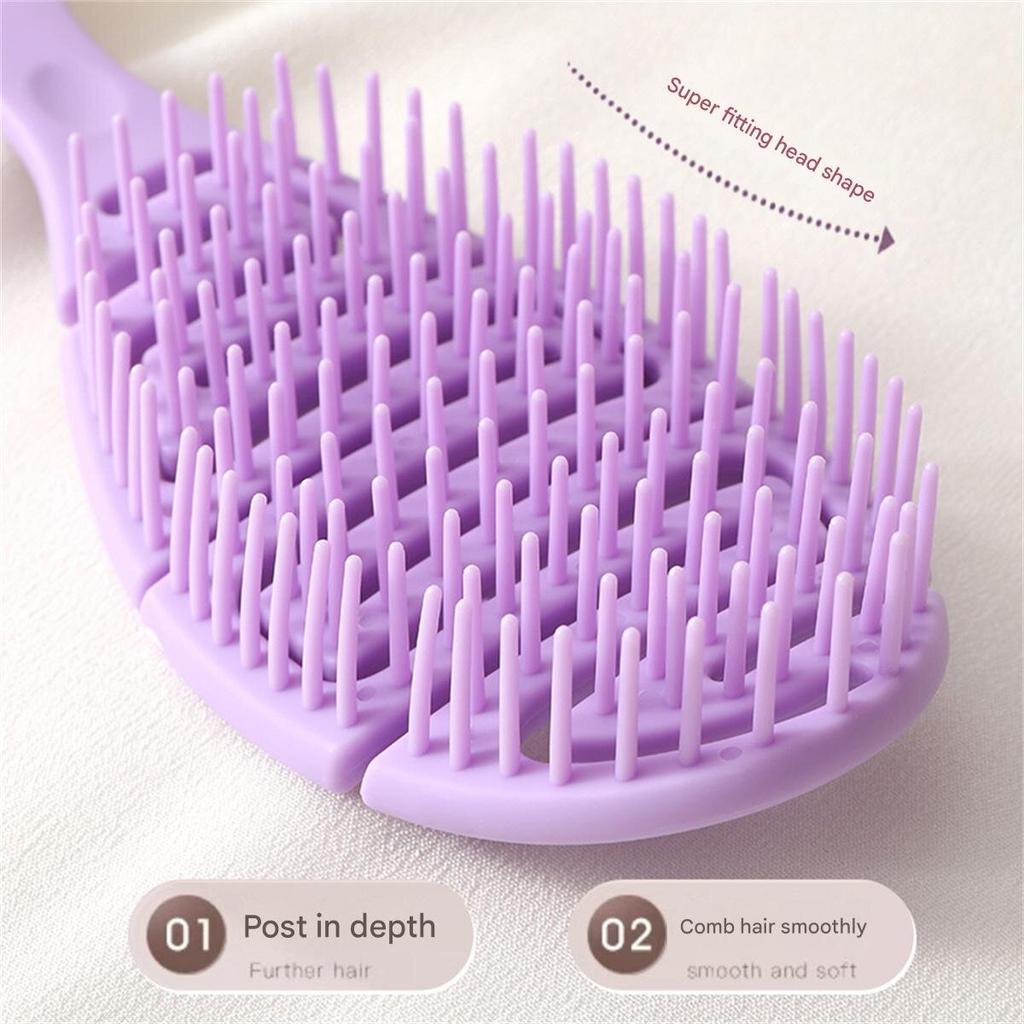 Scalp Massage Comb, Hollow Comb, Anti-static, Wet and Dry Hair Comb, Hair Dryer Comb, Beauty Styling Tool