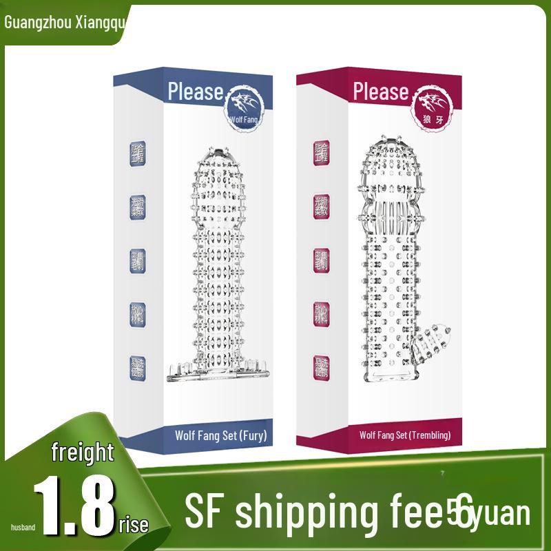 Wolf Tooth Thorn Set: Enhance Men s Pleasure and Excitement with Increased Thickness for Couples.