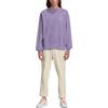 adidas Originals Trefoil Sports Crew Neck Sweatshirt Unisex Tops Purple HI6016