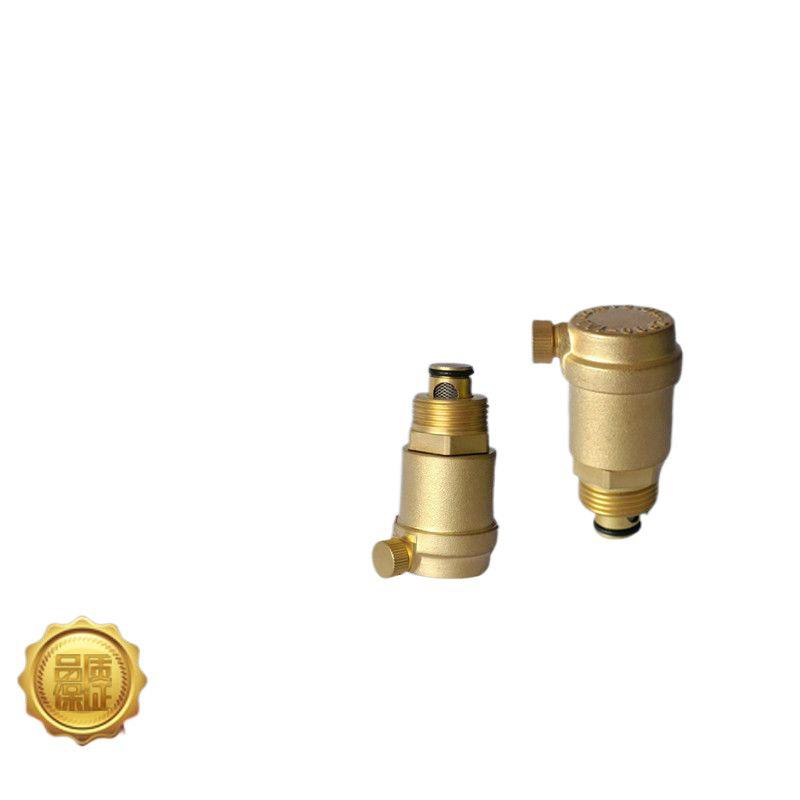Thickened Brass Automatic Quick Exhaust Valve with Weighted Pointed Vent, Threaded Fittings 1/2", 3/4", 1