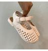 2025 Summer New Girls' Woven Turban Sandals - Soft Sole Toddler Princess Shoes