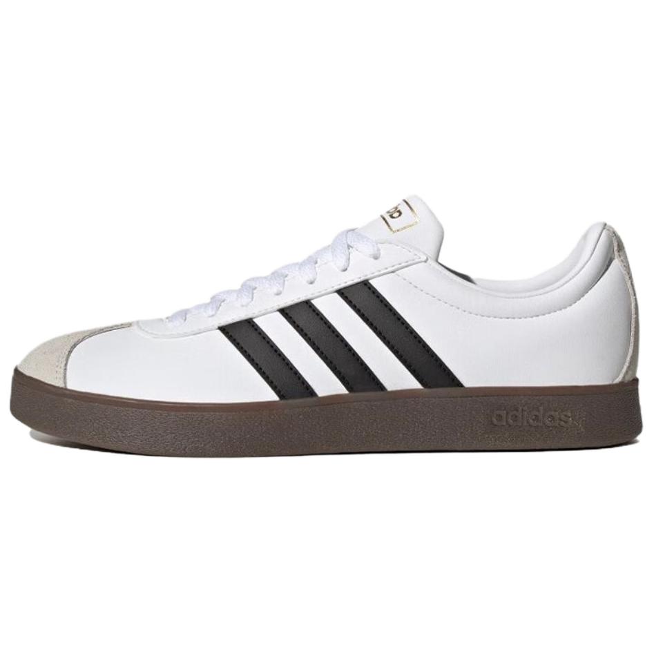 Adidas VL COURT 2.0 Milk Blue Ballet Synthetic Leather Slip Resistant Low top Skateboard Shoes Unisex Blue White ID6015(Team1532-)