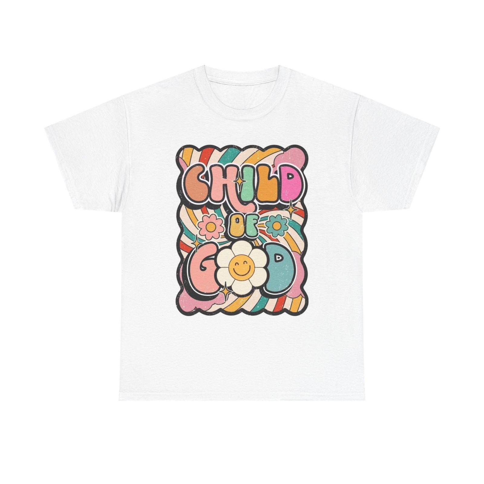 Child Of God Graphic T Shirt Vintage 90s Retro Unisex Heavy Cotton Tee XXXXL