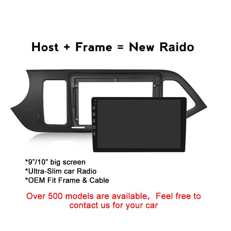 Large Screen Android Navigator Kit for 11-14 Kia Morning (LHD)