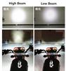 1X 25W H4 LED Motorcycle Headlamp Lighting LED Light Bulb Hi/Lo Beam Bulb 2500LM