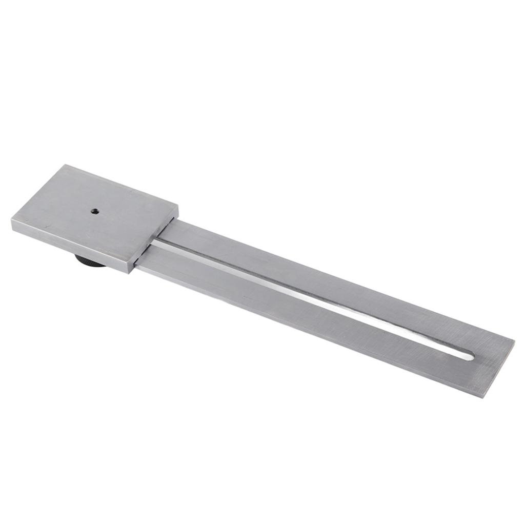 Woodworking Tool Metal Square Ruler Workshop Use Silver Clear Graduations Easy-to-read Markings Ergonomic Design
