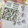 5-Piece Mini Floral Clay Cutter Set, Spring Leaf & Flower Earring Molds for DIY Polymer Clay Jewelry & Fresh Craft Projects