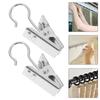 100Pcs Stainless Steel Drapery Crocodile Clip Hanging Drapes Clamp  Display Photos