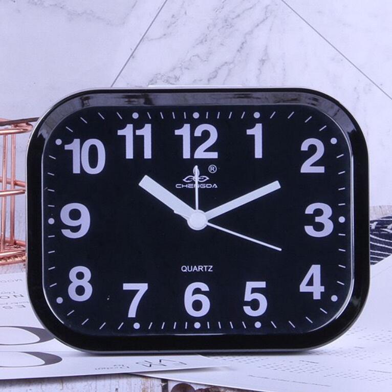 Large Letter Simple and Fashionable Bedside Alarm Clock Elderly Students Children Small Alarm Clock Dormitory Alarm Clock Electronic Clock