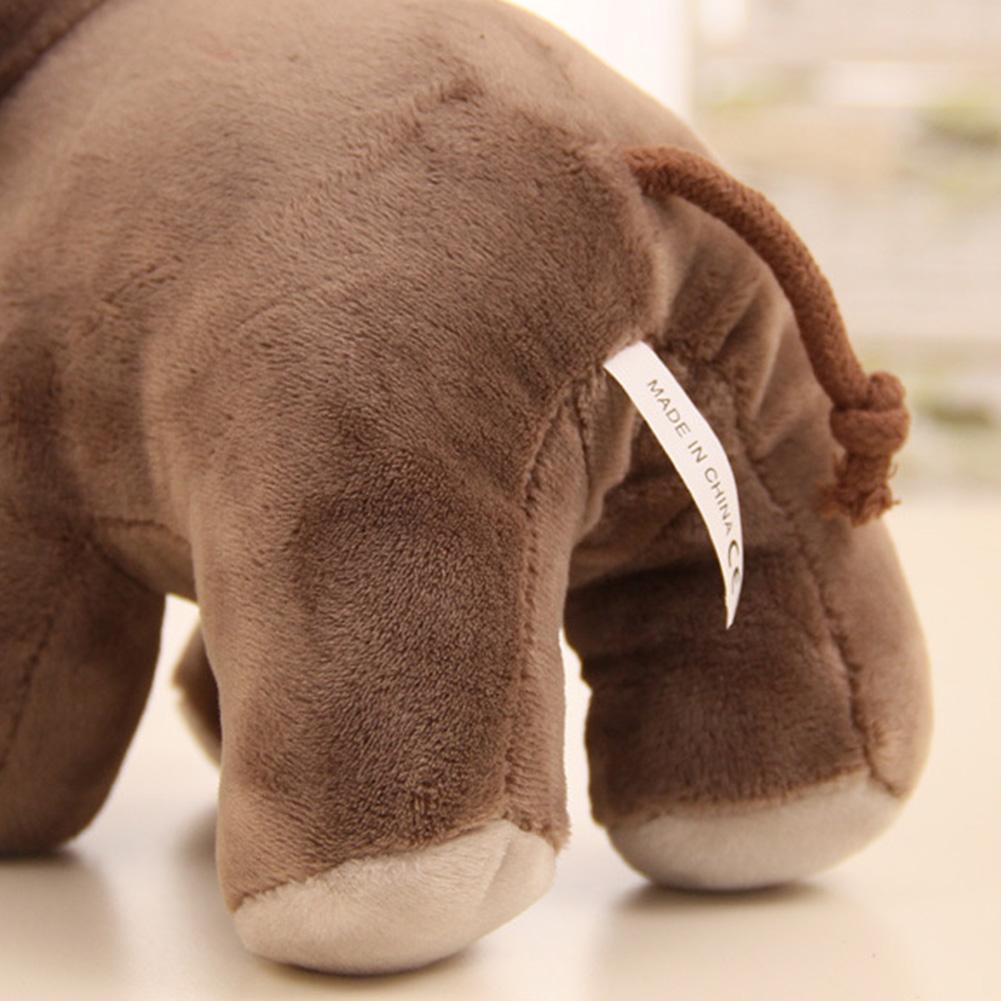 Cute Large Stuffed Plush Toy Simulation Elephant Doll Throw Pillow Birthday Christmas Gift