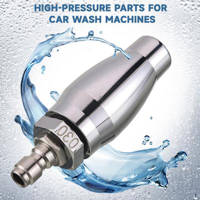 High Pressure Cleaner Turbine Nozzle, Rotary, 1/4 Inch Quick Connection, With Bracket