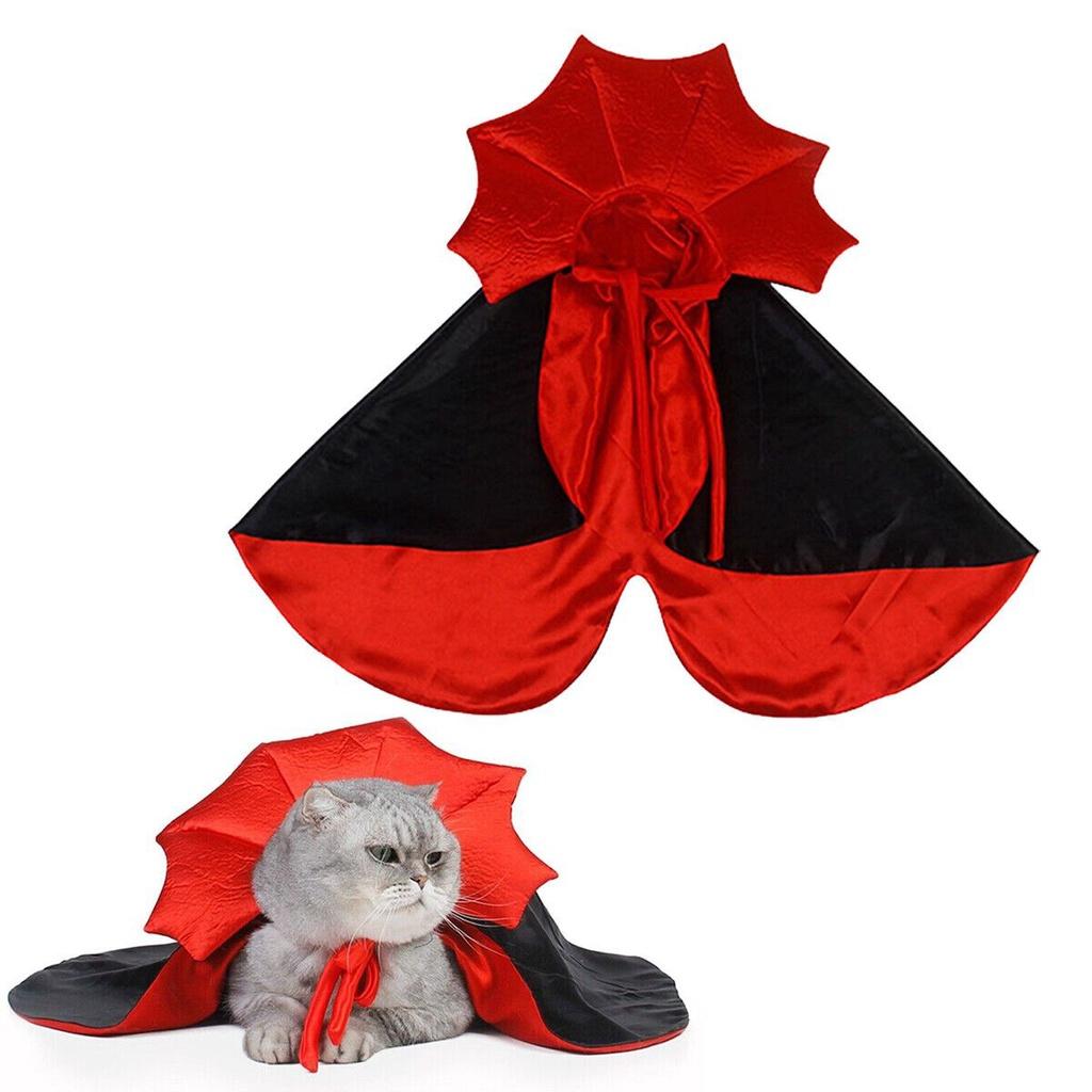 Pet Halloween Costumes Get Your Furry Friend Ready For The Spooky Season With This Vampire Cloak!