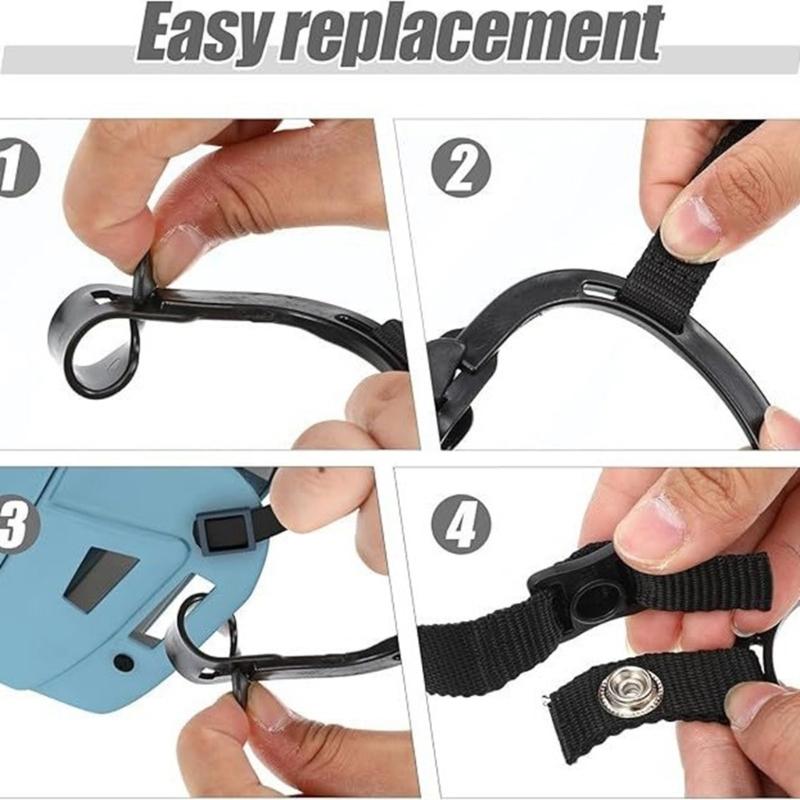 Adjustable Hockey Helmet Chin Strap With Snapping Buckles Detachable Universal Ice Hockey Chin Strap Easy to Use