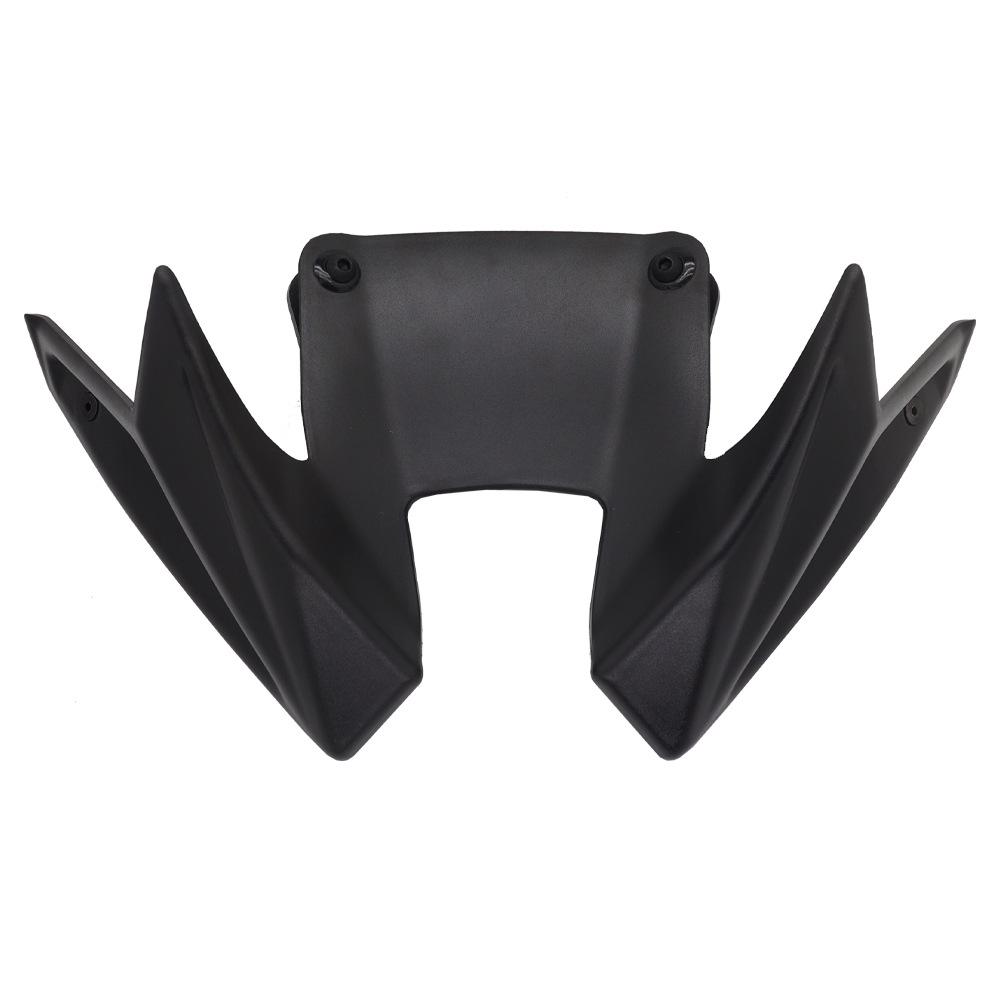 Motorcycle Front Wing Spoiler Downforce Naked Fairing Winglets Fit For Honda CB500 Hornet CB 500 2025 2025(Matte Black/Carbon )