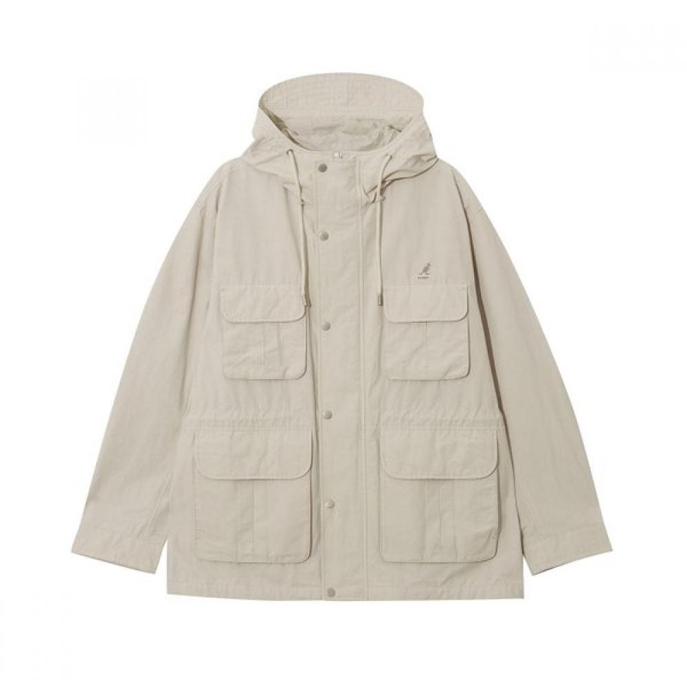 Kangol Retrocore Mountain Parka Ivory Krecjp81680 M