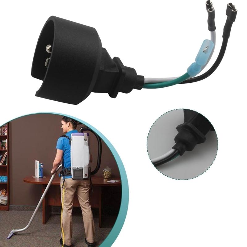 Robustní napájecí kabel vysavače Náhradní zástrčka Sestava napájecí zástrčky Vhodné pro komerční stupeň 15A 125V