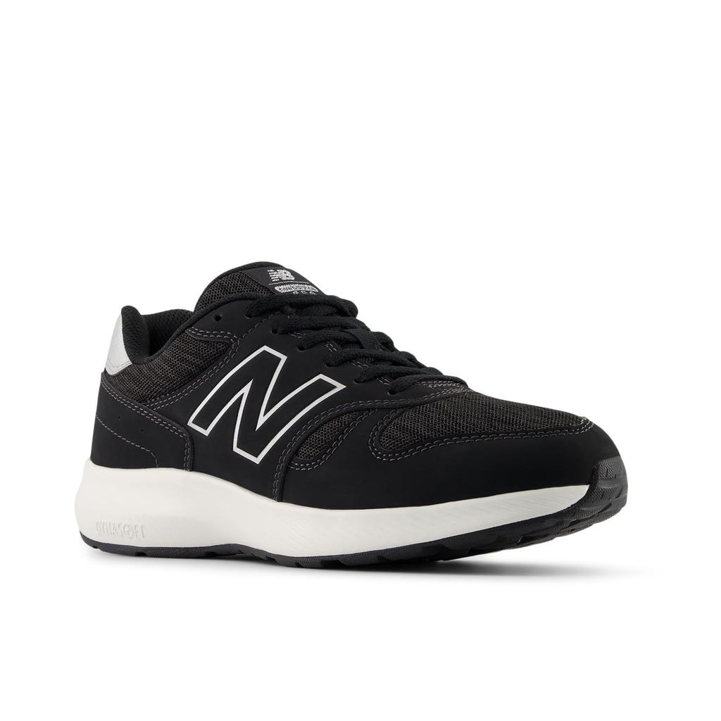 New Balance 550 V5 Walking AB5 Size 2E Women's Shoes, (Black), 24.5 Cm,