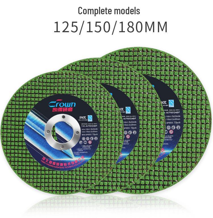125/150/180 Cutting Disc for Angle Grinder - Resin Grinding Wheel for Stainless Steel and Metal Polishing