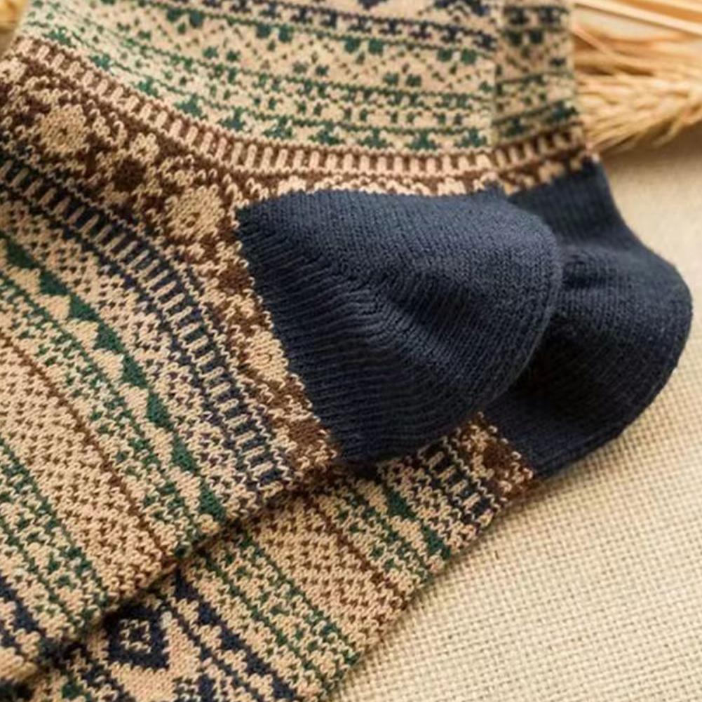 NEW 1 Pair Men Winter Warm Thick Soft Mid-calf Socks Socks Breathable Women's Ultra-Comfortable E2K9