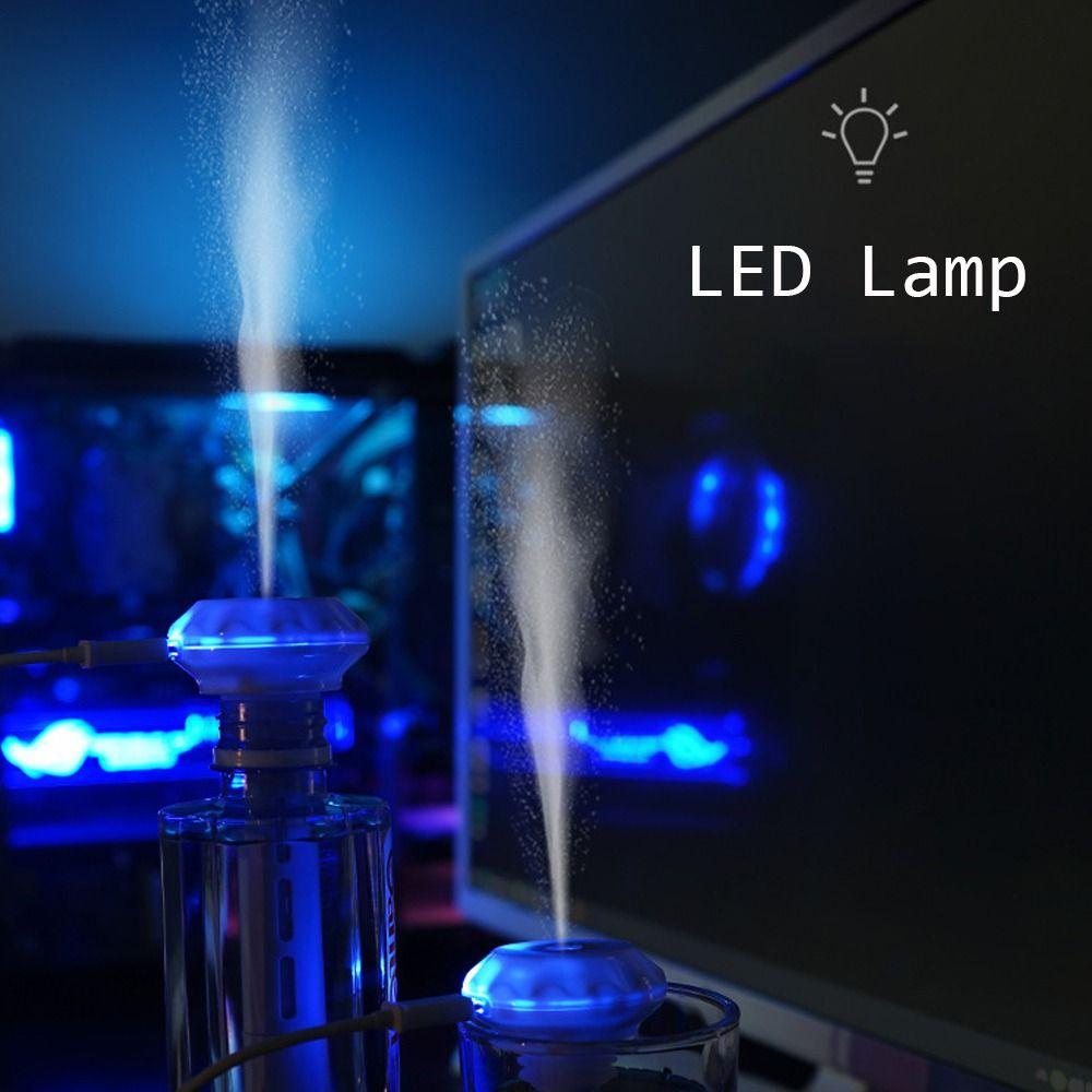 Ultrasonic USB Air Humidifier ABS Mist Maker Mini Essential Oil Diffuser  Home