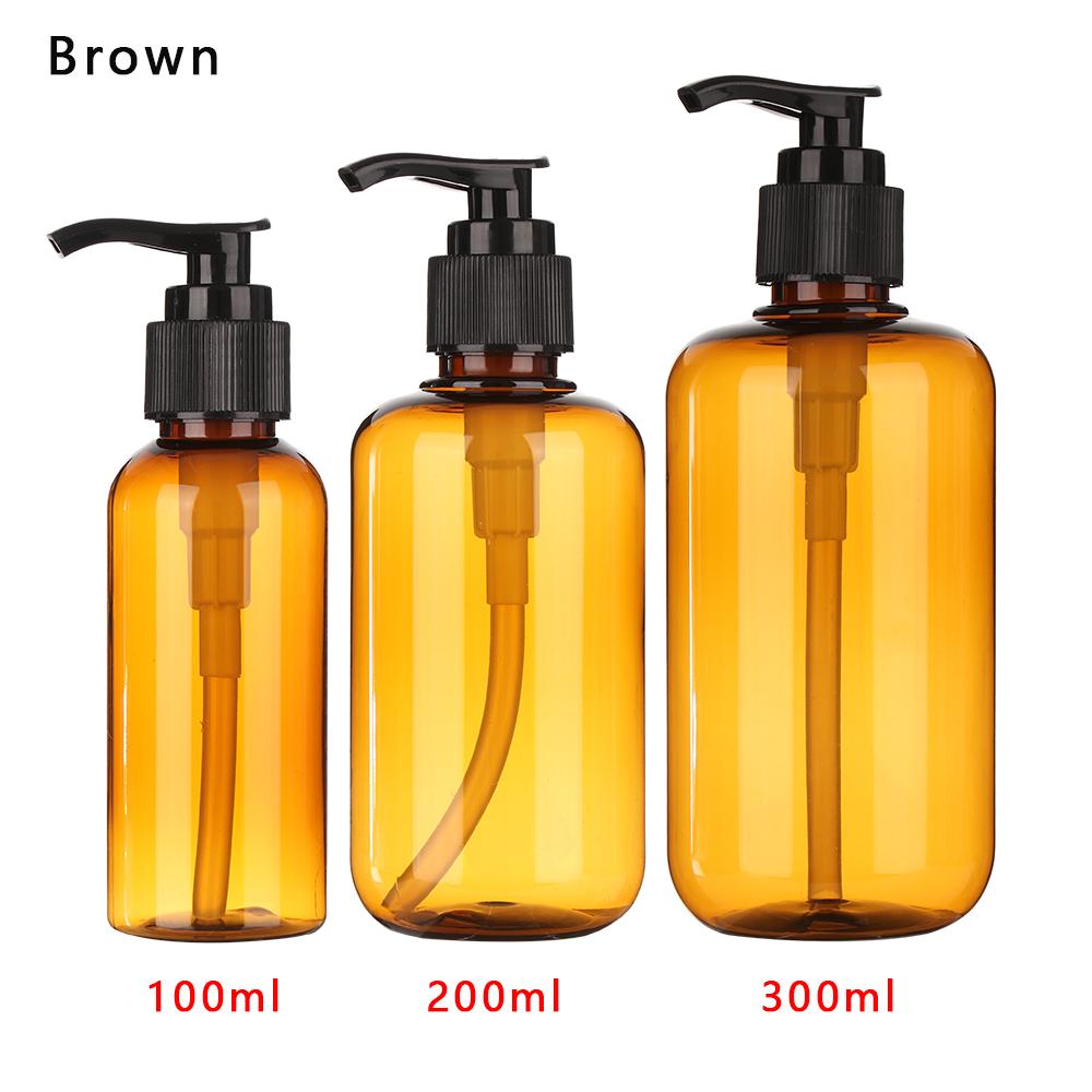100/200/300 ML Bathroom Portable Soap Dispensers Lotion Shampoo Shower Gel Holder Soap Dispenser Empty Bath Pump Bottle Home
