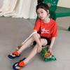 NAIYOUKIDS Girls' Summer Short-Sleeve Cotton T-Shirt