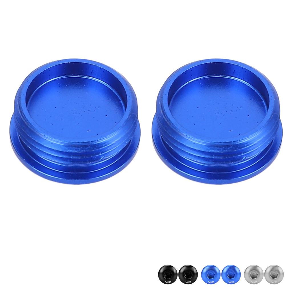 Cycle Pedal Screw Cap Aluminum Alloy M14 Thread 5MM Pedal Screw Cover for Mountain Cycle