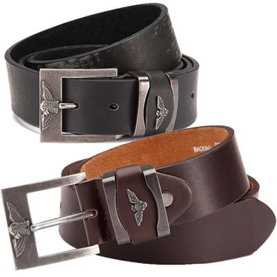 Men's Belt with Eagle Lettering Used