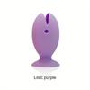 1pc Cute Standing ToothBrush Cover Cap Stand, Portable Travel Toothbrush Head Cover, Cute Fish Shape Silicone Toothbrush Suction Cup Stand