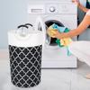 82L Laundry Basket Cloth with Handles ,Storage Clothes ,Foldable Organizer Bag ,for