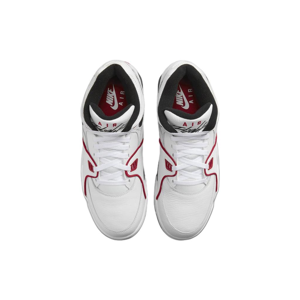 New Nike Air Flight 89 'White Black Red' FD9928-101