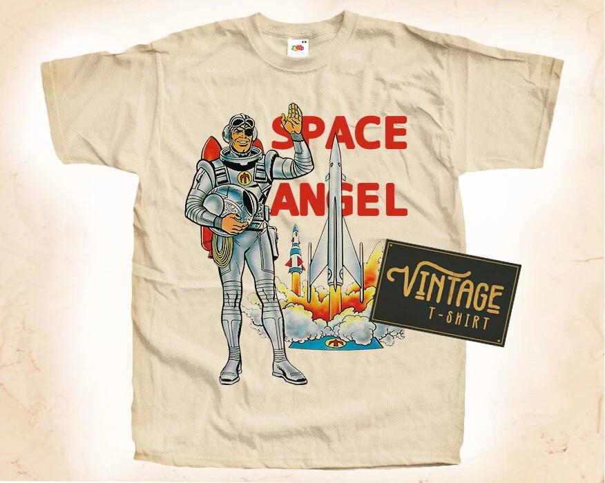 

Space Angel T SHIRT Tee Movie Poster Vintage Natural all sizes S - 5XL XL