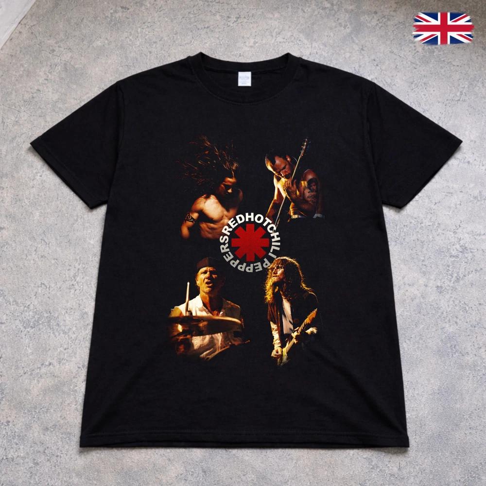 Red Hot Chili Peppers T Shirt RHCP Rock Band Tee Adults Kids Black 2XL