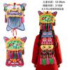 New Year of the Sheep Ethnic Style Thickened Velvet Lion Hat Boys and Girls Spring Festival Cute Tiger Head Hat Fringed Ear Hat