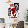 Cristiano Ronaldo Custom Your Name Wall Decor Tapestry Art For Pet Memorial Birthdaywedding Party Backdrop Family Gift