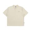 KODAK Lettering Terry Collar T-Shirt Ivory