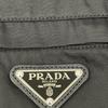 PRADA 24 years UJN661 Black Re-Nylon Jersey T-shirt tops M blackUsed
