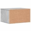 Vidaxl Printer Stand, Concrete Gray, 40X32X22.5 Cm