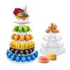 Food Grade Macaron Display Stand PET Material Cake Placing Rack  Macarons Display