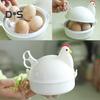 Multi-use Oven Egg Steamer Microwave Safe Durable Egg Poacher Breakfast Food Cooking Steamer