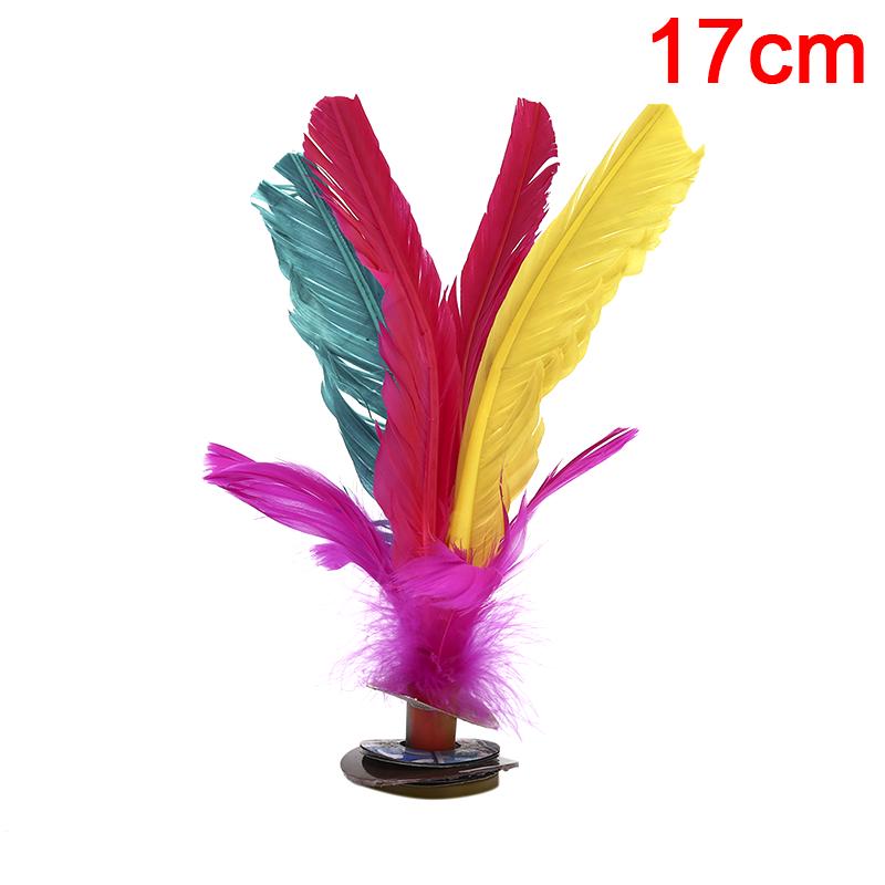 China Jianzi Footbal Foot Kick Handwheel Fancy Goose Feather Shuttlecock Fitness