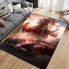 Chic Vintage Mirror Portrait Aesthetic Area Rug, Non-Slip Washable Throw Carpet for Living Room Bedroom Entryway Home #2380