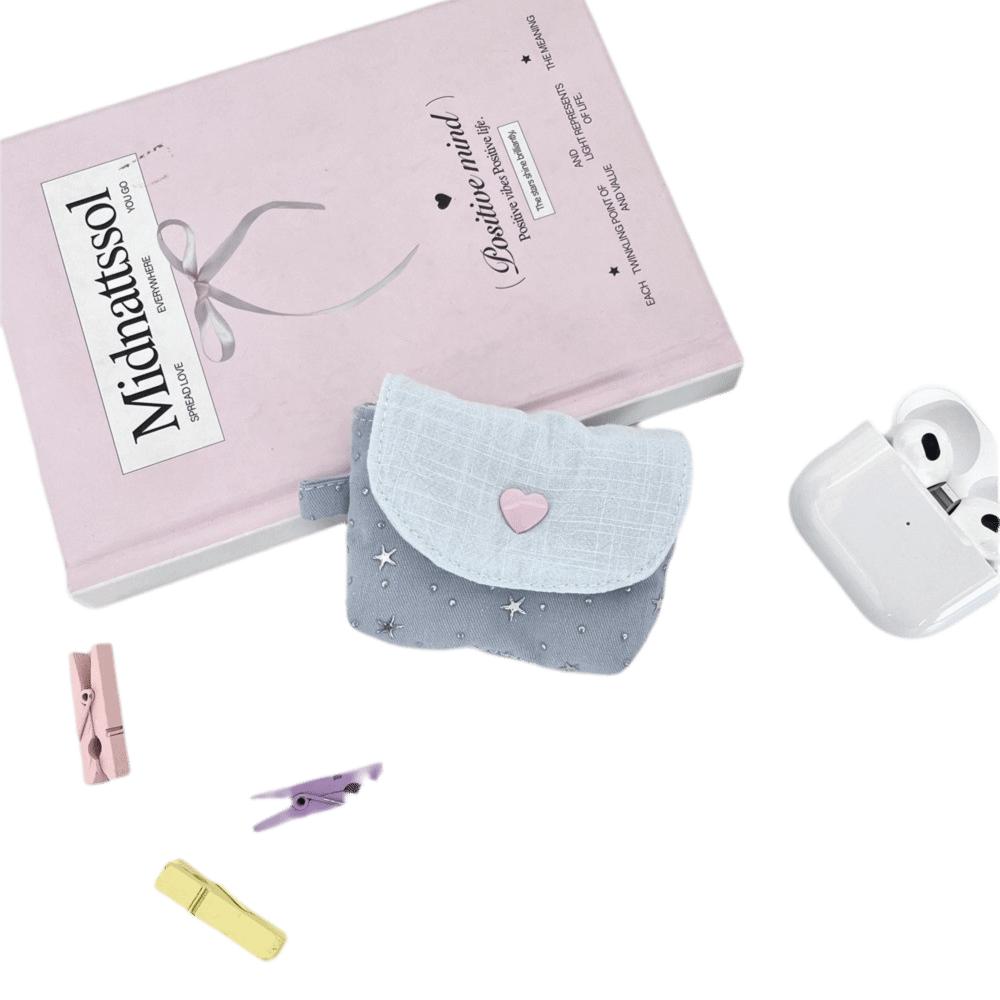 Mini Coin Purse Sequined Stars Key Jewelry Protective Pouch Earphone Storage Bag  for Women Girls
